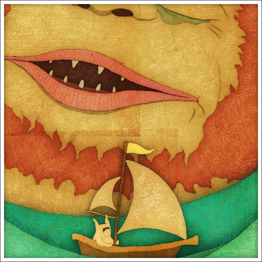 where the wild things are artwork detail &copy; RAWTOASTDESIGN