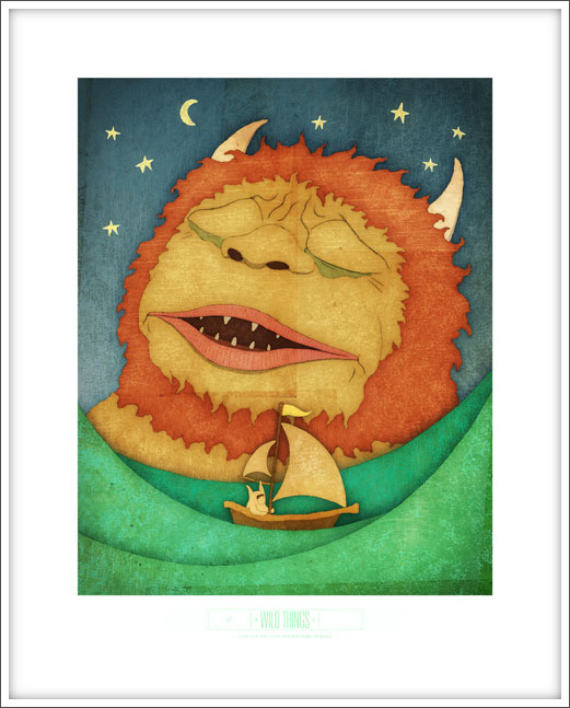 where the wild things are art &copy; RAWTOASTDESIGN